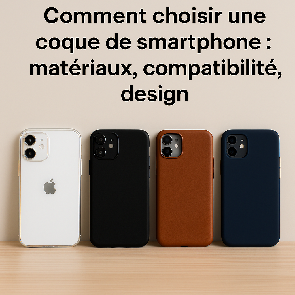 Comment choisir une coque de smartphone : matériaux, compatibilité et design