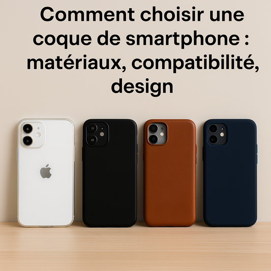 Comment choisir une coque de smartphone : matériaux, compatibilité et design