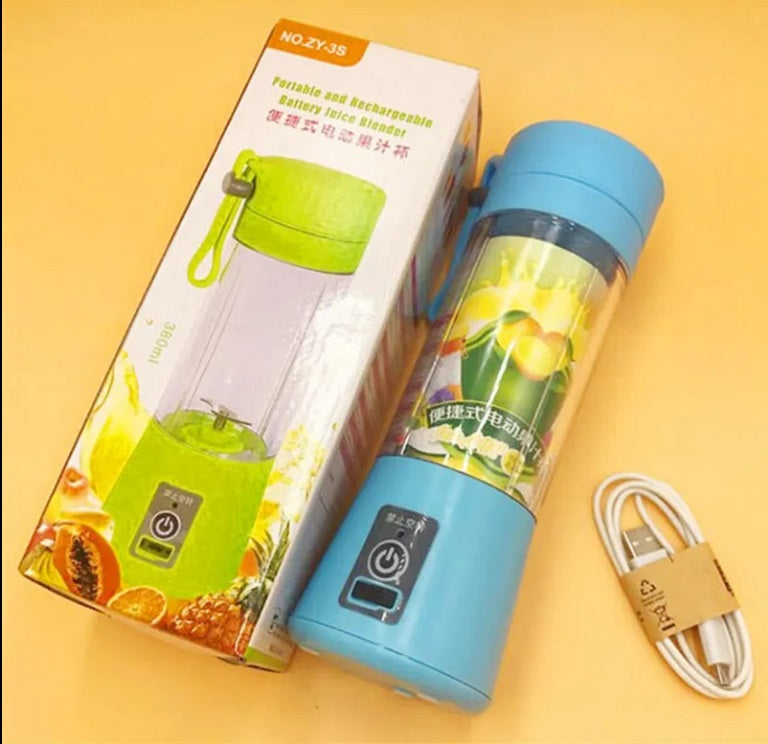 Kabelloser tragbarer Mixer – USB-Aufladung, 400 ml, mit 6-Blatt-Klinge