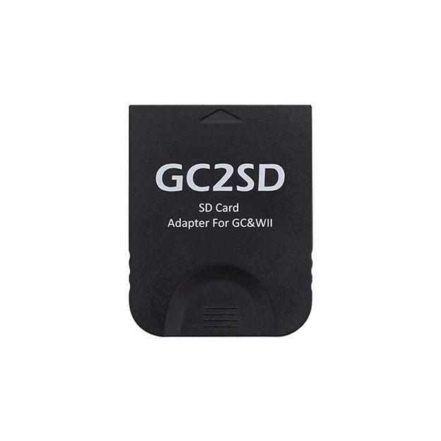 GC2SD-Speicherkartenadapter für Nintendo GameCube und Wii – Unterstützt MicroSD bis zu 512 GB