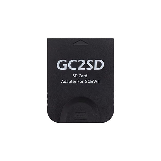 GC2SD-Speicherkartenadapter für Nintendo GameCube und Wii – Unterstützt MicroSD bis zu 512 GB