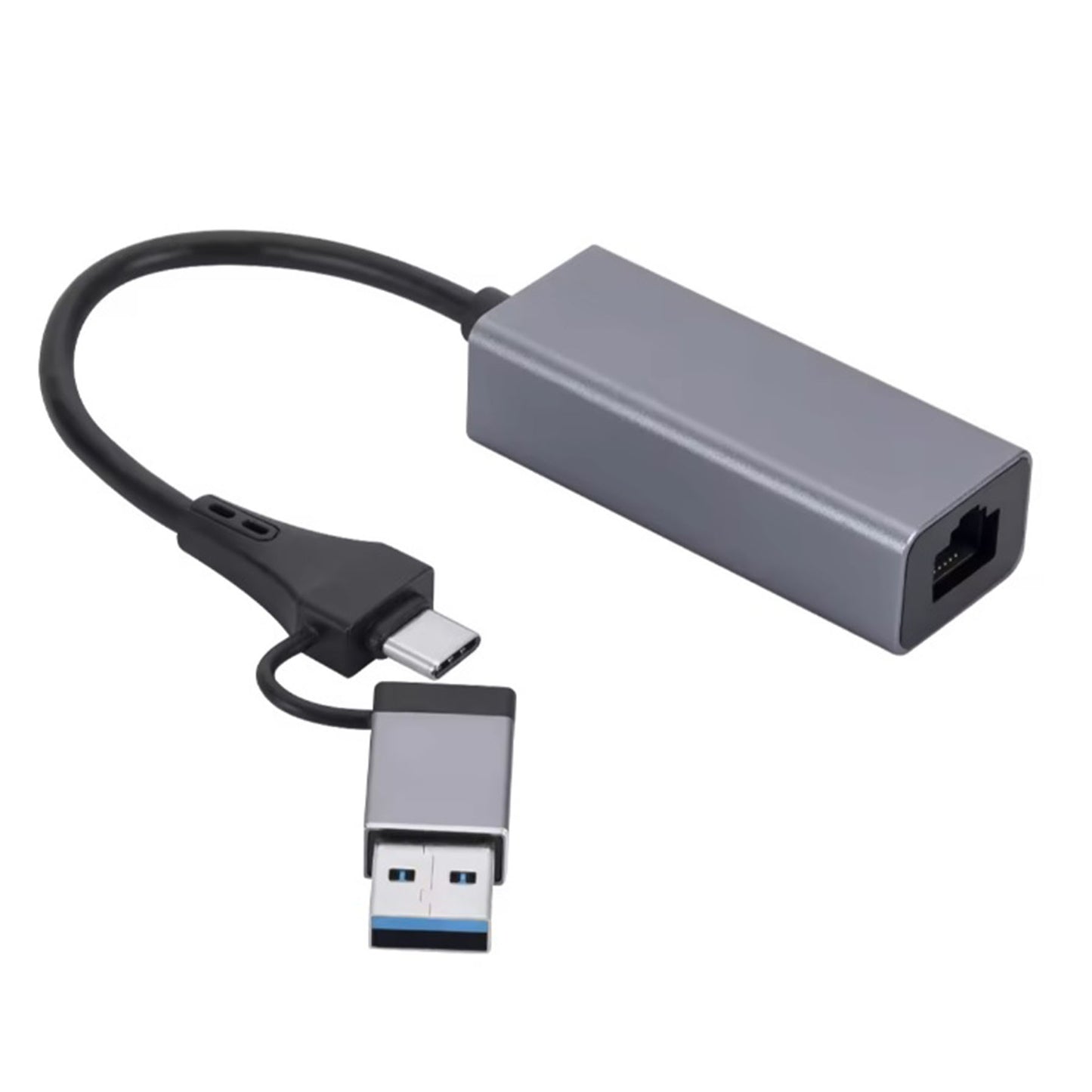 USB / USB-C to RJ45 Adapter – 1000 Mbps Gigabit Ethernet