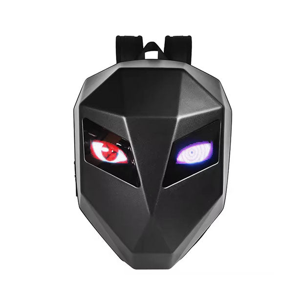 Motorradrucksack mit LED-Display