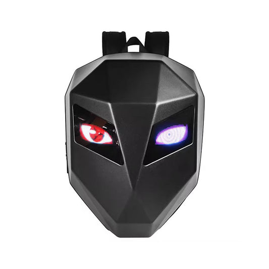 Motorradrucksack mit LED-Display