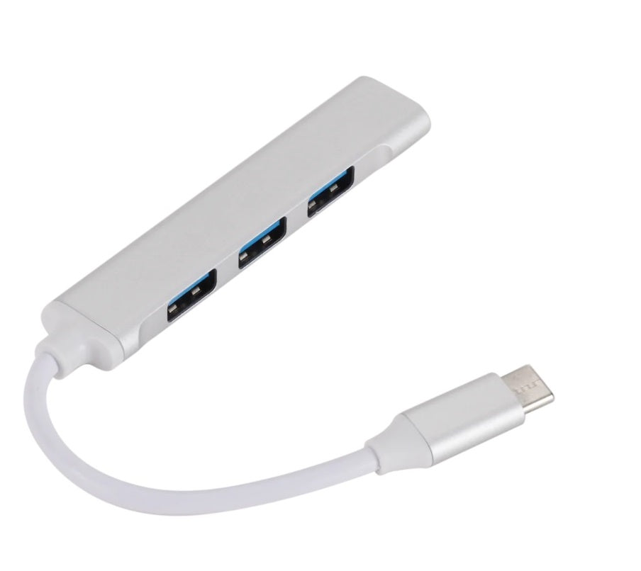 Hub adaptateur USB-C vers 4 ports USB 3.0