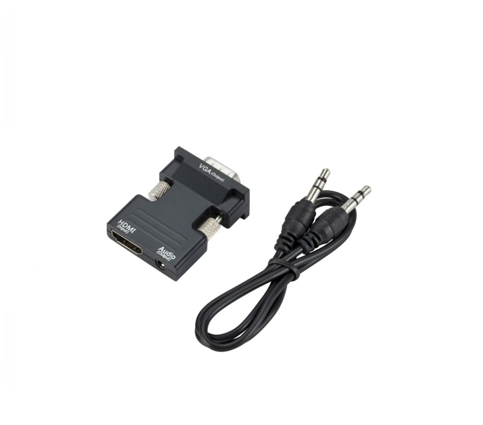 Adaptateur HDMI vers VGA – Convertisseur Vidéo pour Moniteurs, Projecteurs et Consoles