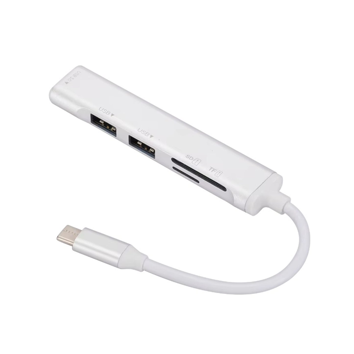 USB-C to SD, Micro SD and 3 USB adapter