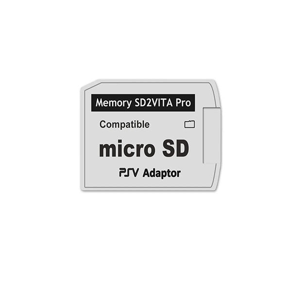 SD2Vita Pro MicroSD-Adapter für PlayStation Vita – Kompatibel mit PSVITA 1000 und 2000
