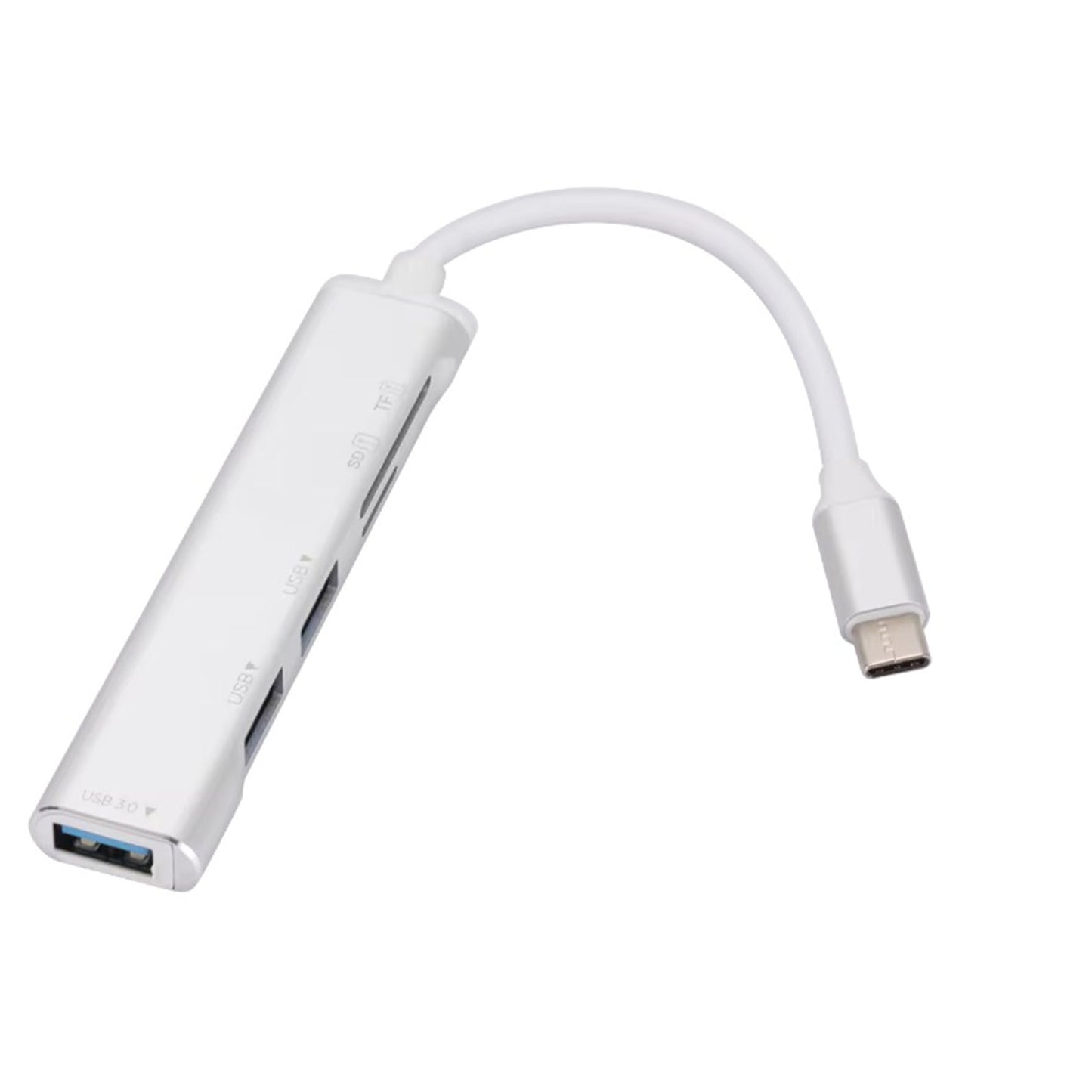 USB-C to SD, Micro SD and 3 USB adapter