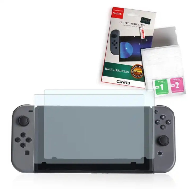 Nintendo Switch Displayschutz – Stoßfestes gehärtetes Glas