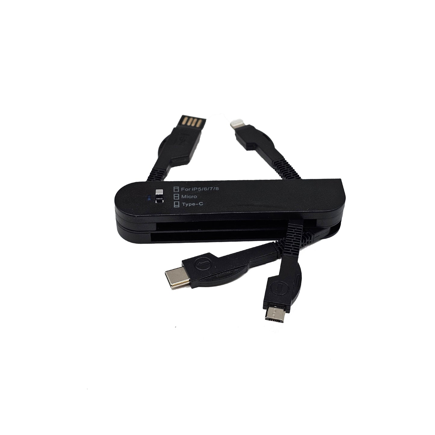 3-in-1 Multifunktions-Ladekabel – USB-C / Micro-USB / Lightning