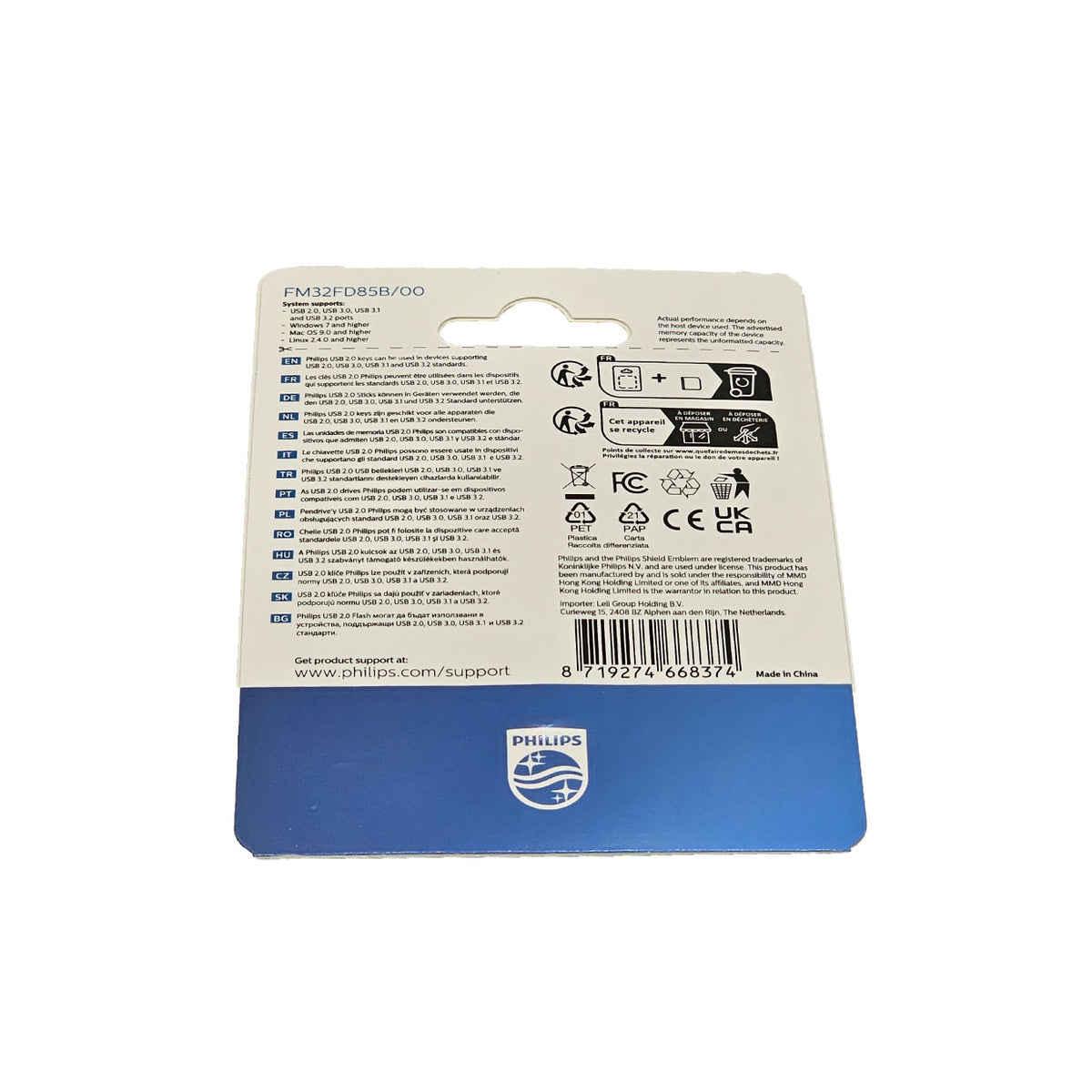 Clé USB Philips Pico 32 Go – vue 3