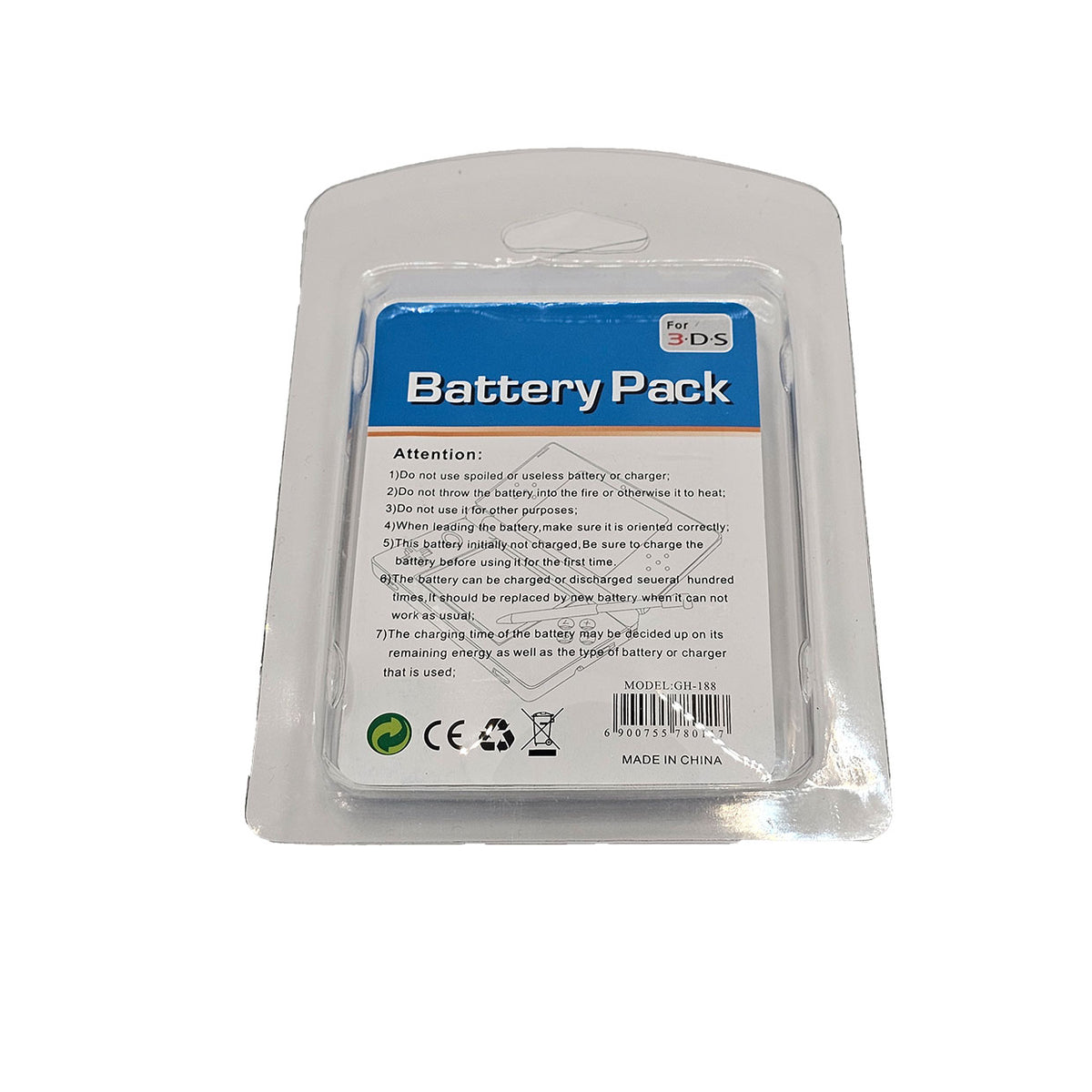 Batterie pour Nintendo 3DS – CTR-003 + kit d’outils
