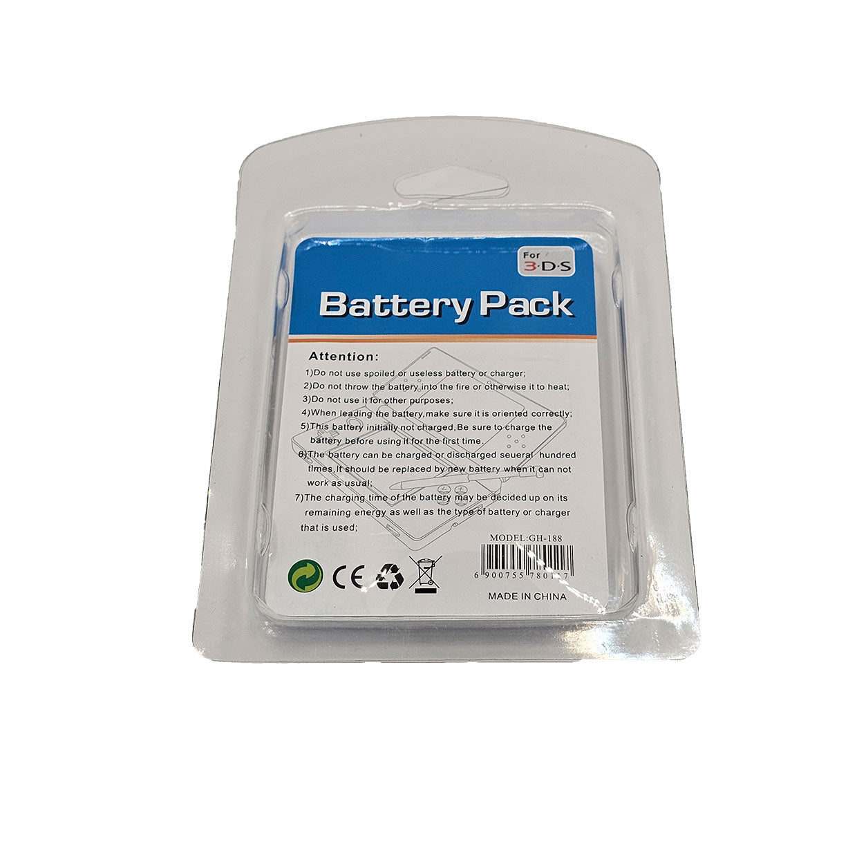 Batterie pour Nintendo 3DS – CTR-003 + kit d’outils