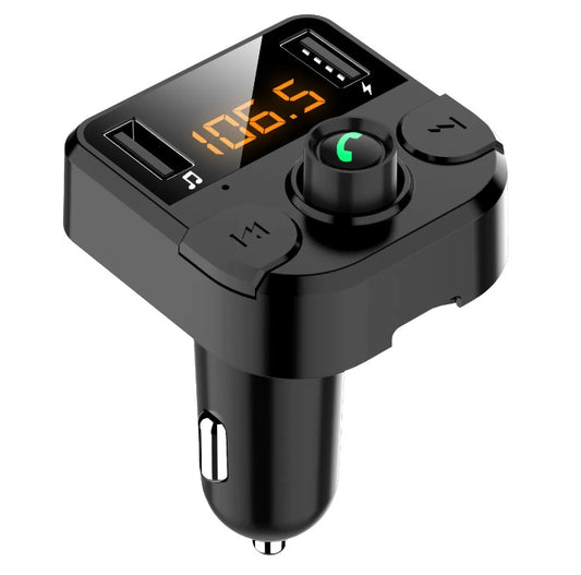 FM-Transmitter/Bluetooth 5.0 fürs Auto – Musik & Freisprechanrufe