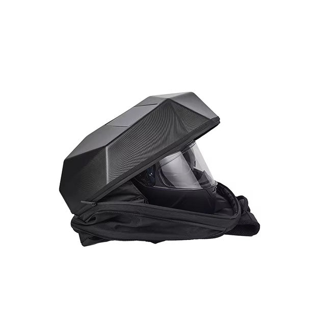 Motorradrucksack mit LED-Display