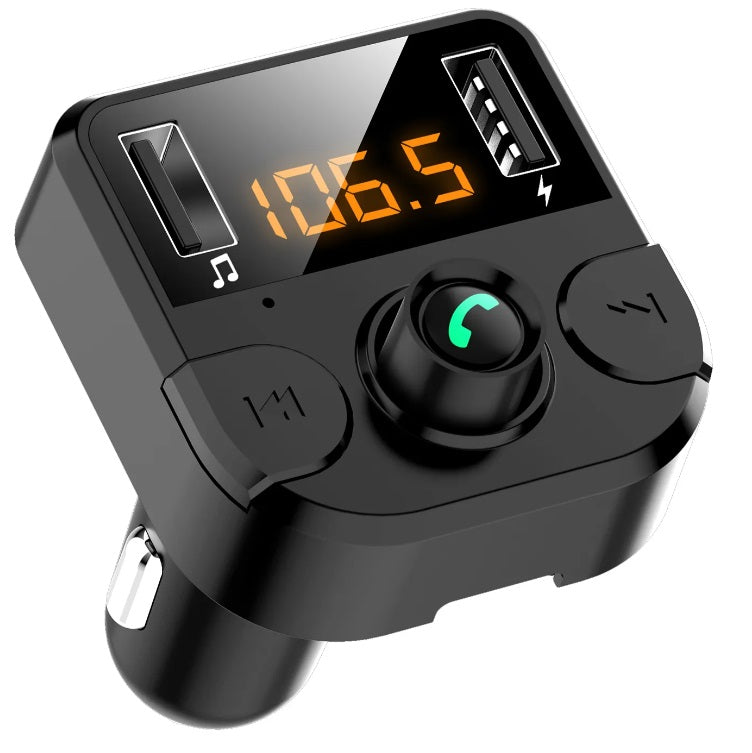 Transmetteur FM/Bluetooth 5.0 pour Voiture – Musique & Appels Mains Libres