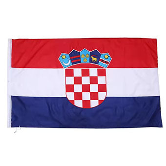 Kroatien-Flagge 3' x 5'