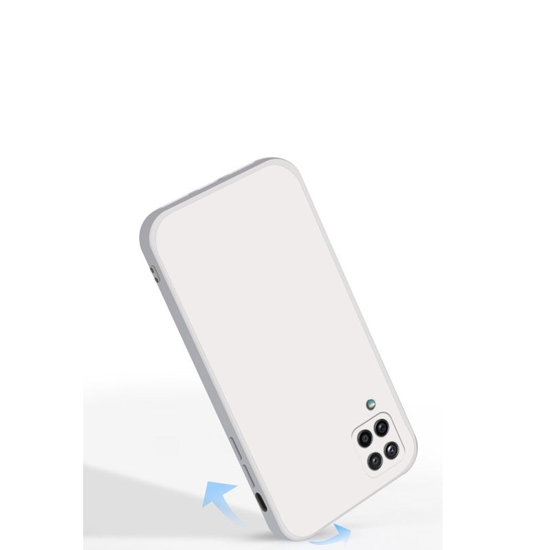 Samsung Galaxy A12 Silikonhülle Weiß