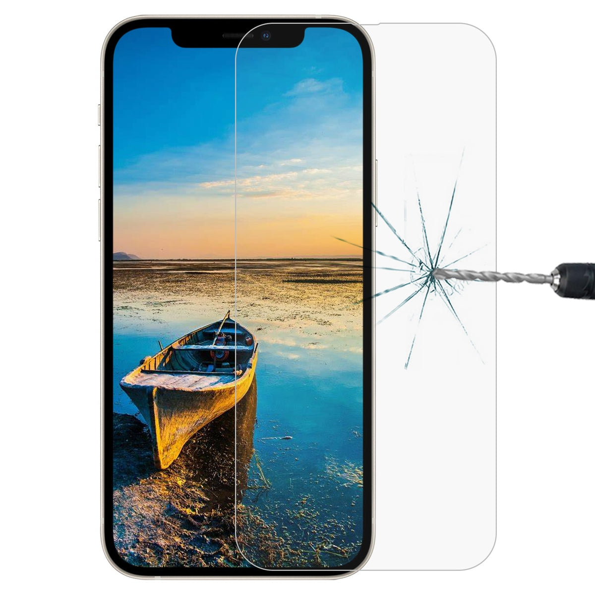 Protection d’Écran iPhone 13 / 13 Pro – Verre Trempé Haute Dureté