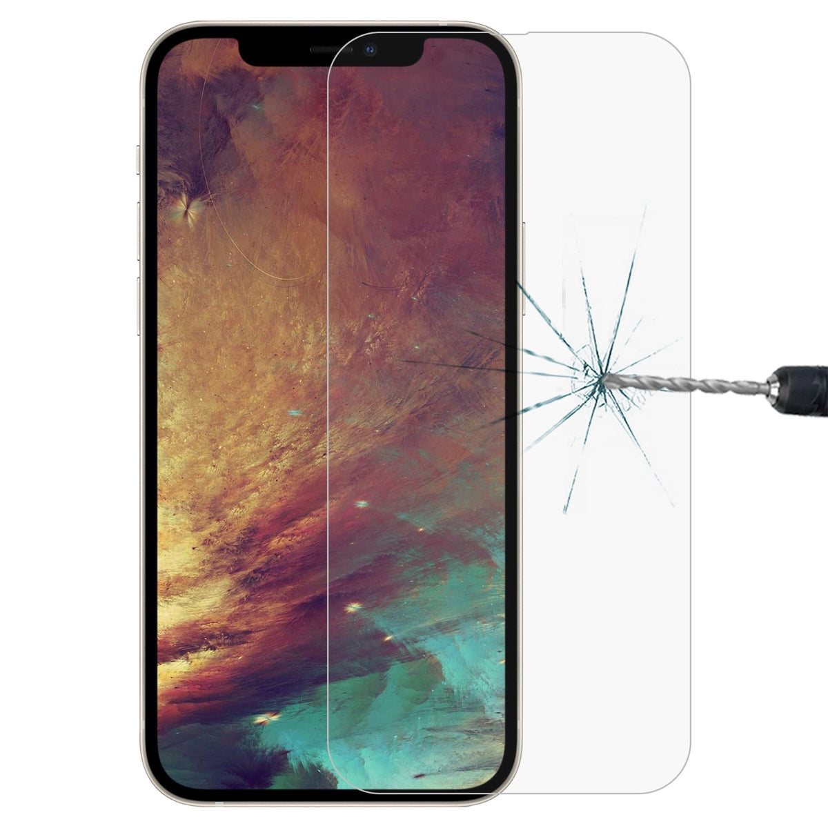 Protection d’Écran iPhone 13 Pro Max – Verre Trempé Haute Dureté