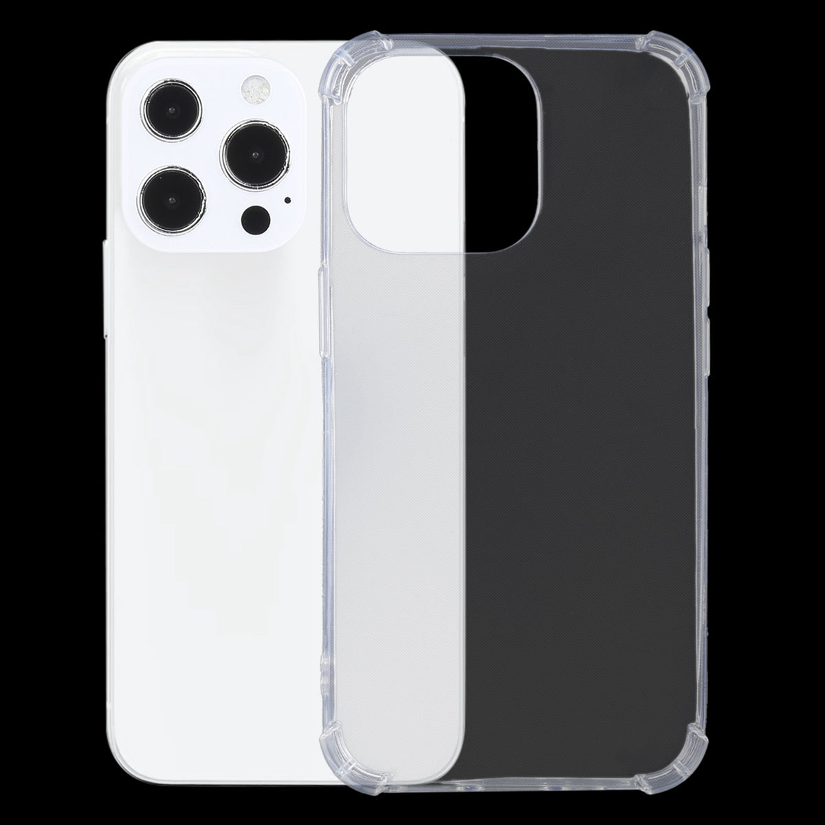 Coque iPhone 13 Pro – Transparente Antichoc avec Coins Renforcés
