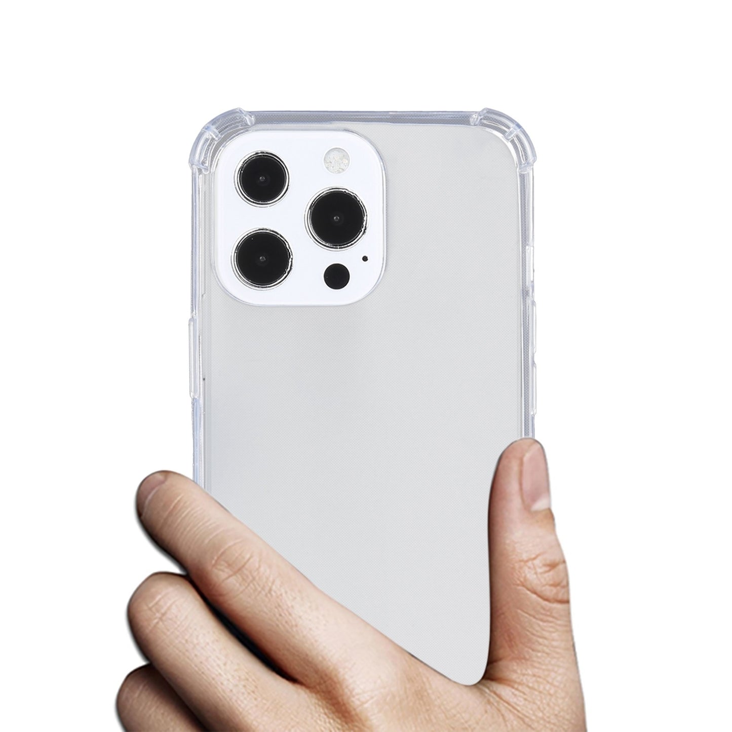 Coque iPhone 13 Pro Max – Transparente Antichoc avec Coins Renforcés