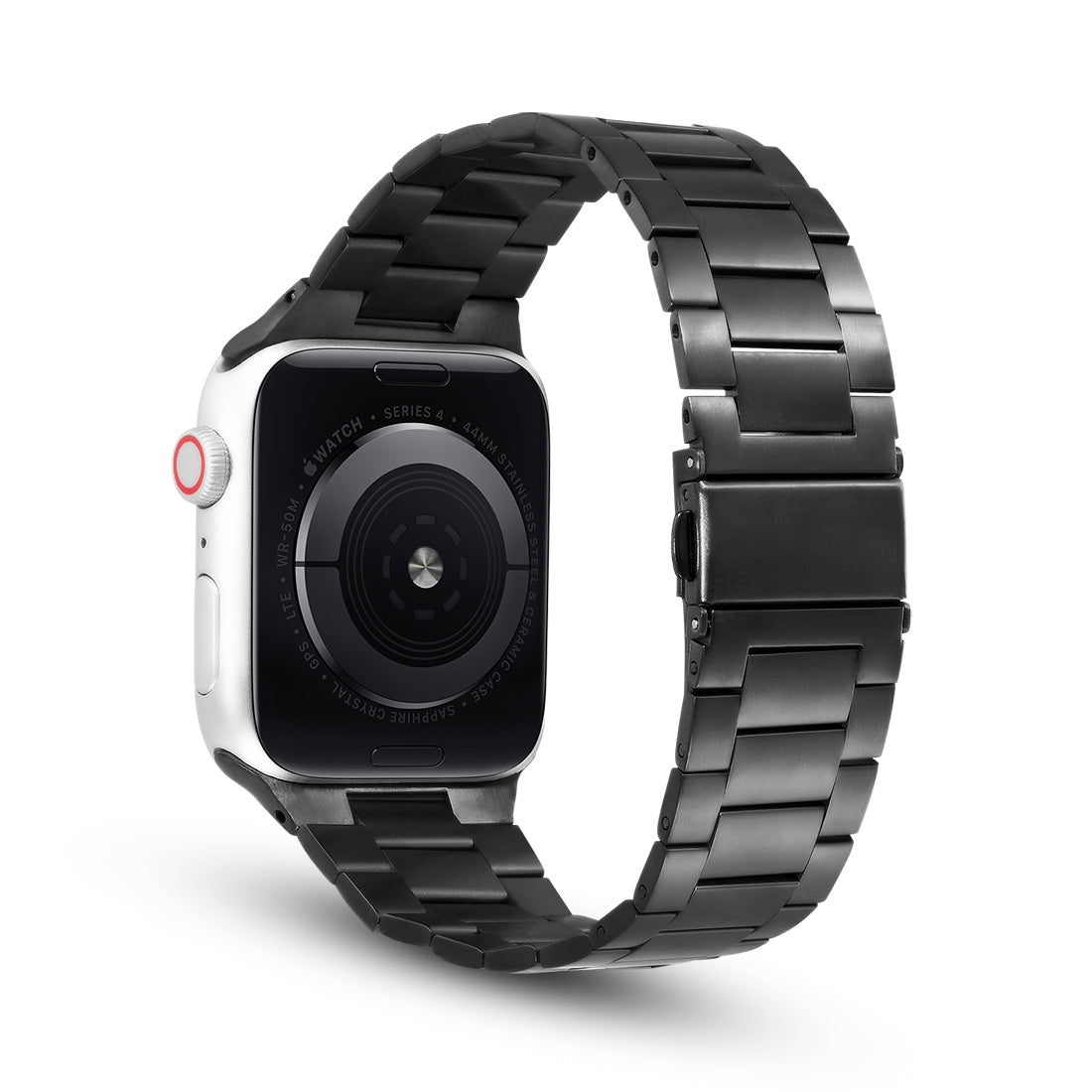 Bracelet de montre en métal pour Apple Watch Ultra 49 mm / Série 8 & 7 45 mm / SE 2 & 6 & SE & 5 & 4 44 mm / 3 & 2 & 1 42 mm