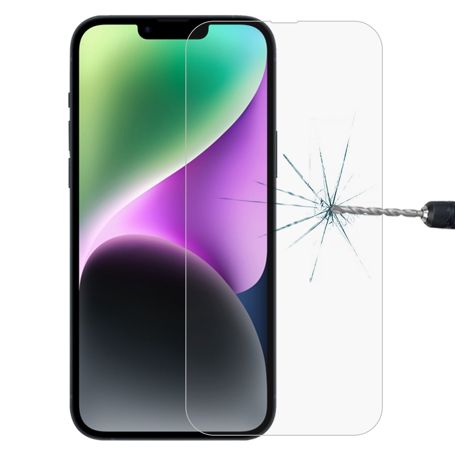 Protection d’Écran iPhone 14 – Verre Trempé Haute Dureté