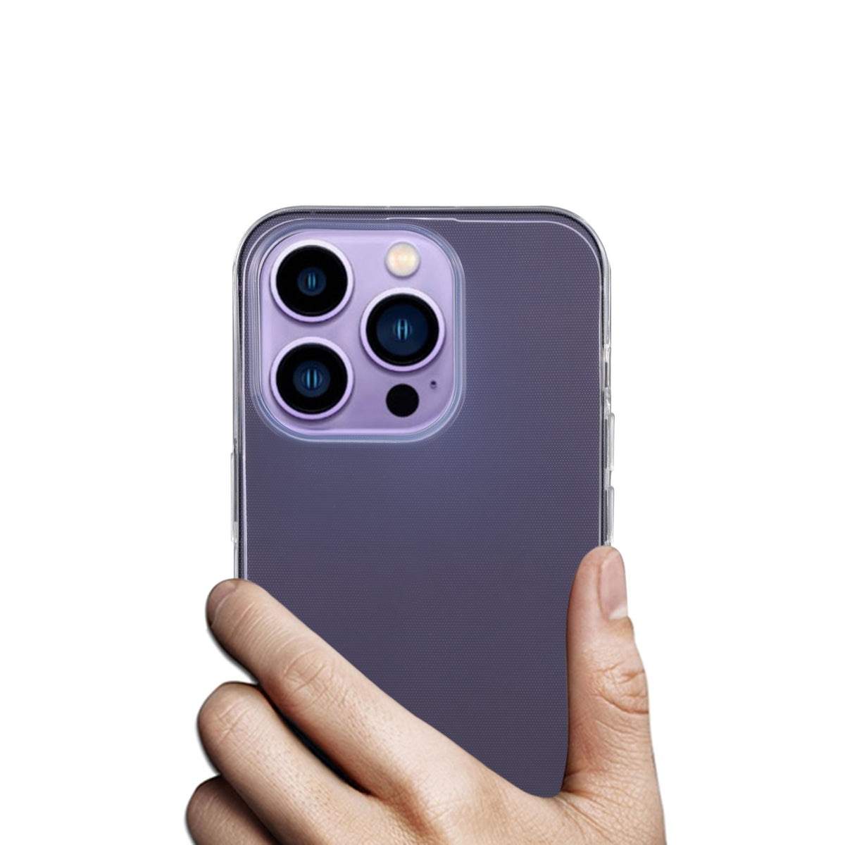 Coque transparente antichoc pour iPhone 14 Pro – vue 3