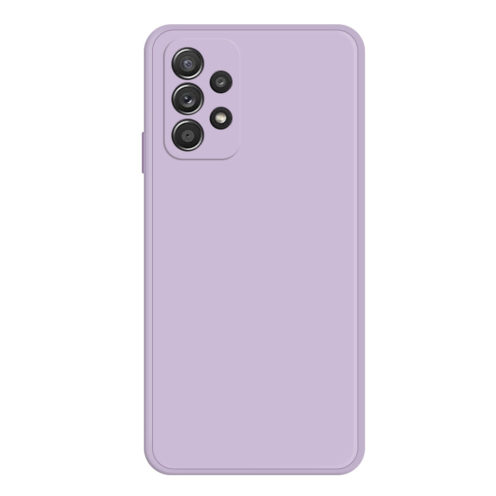 Coque en silicone violette pour Samsung Galaxy A52 et A52s