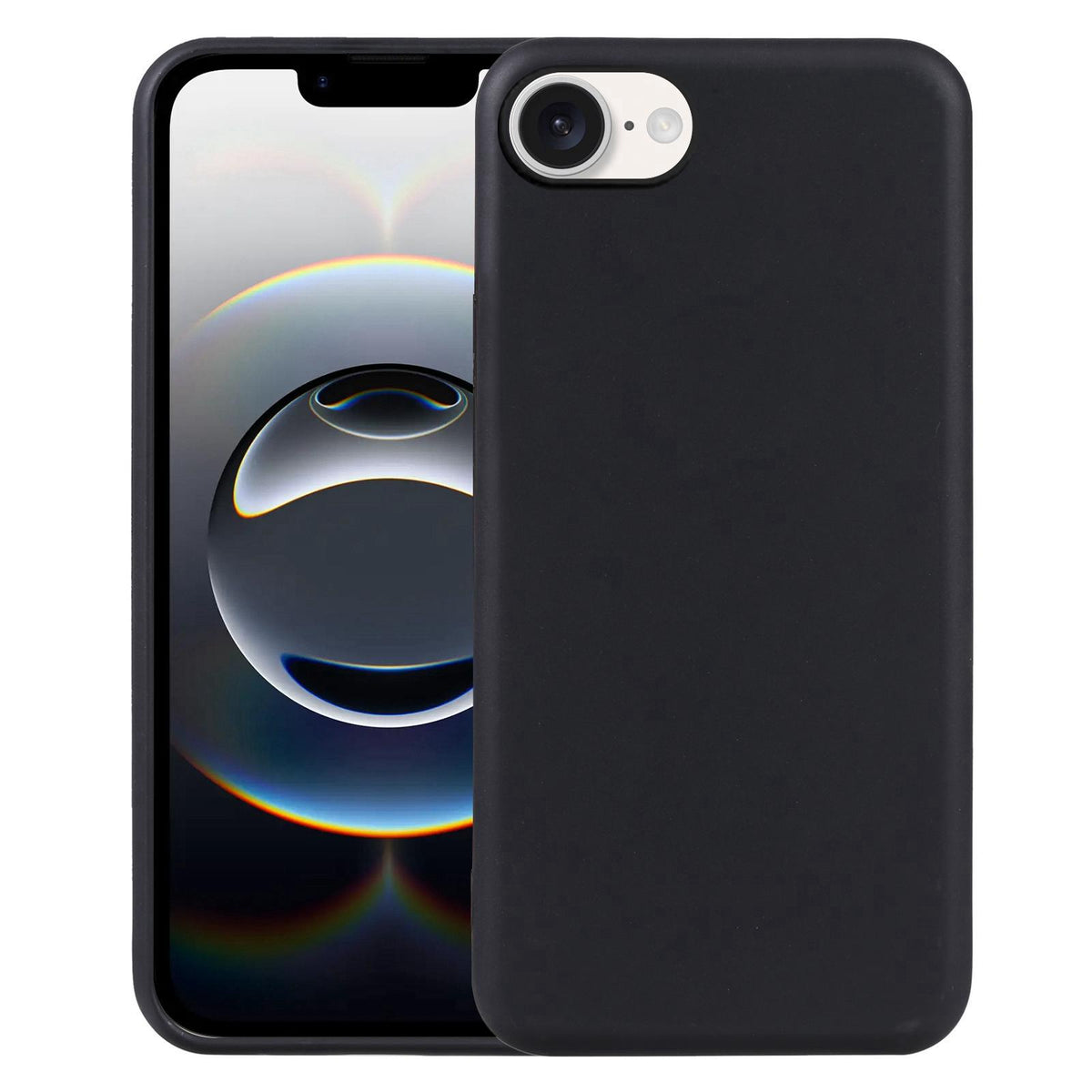 Coque TPU noire pour iPhone 17e et 16e