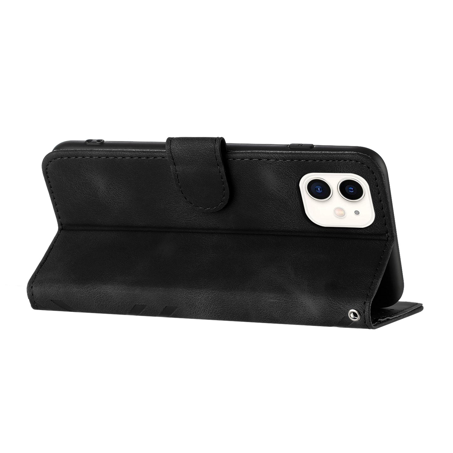 Étui Portefeuille en Cuir PU pour iPhone 12 Mini