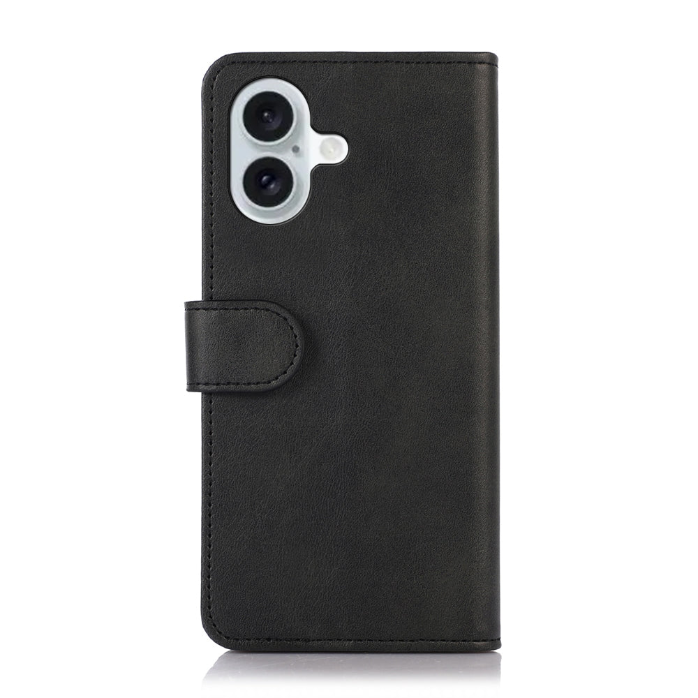 Étui Portefeuille en Cuir PU pour iPhone 16 Plus