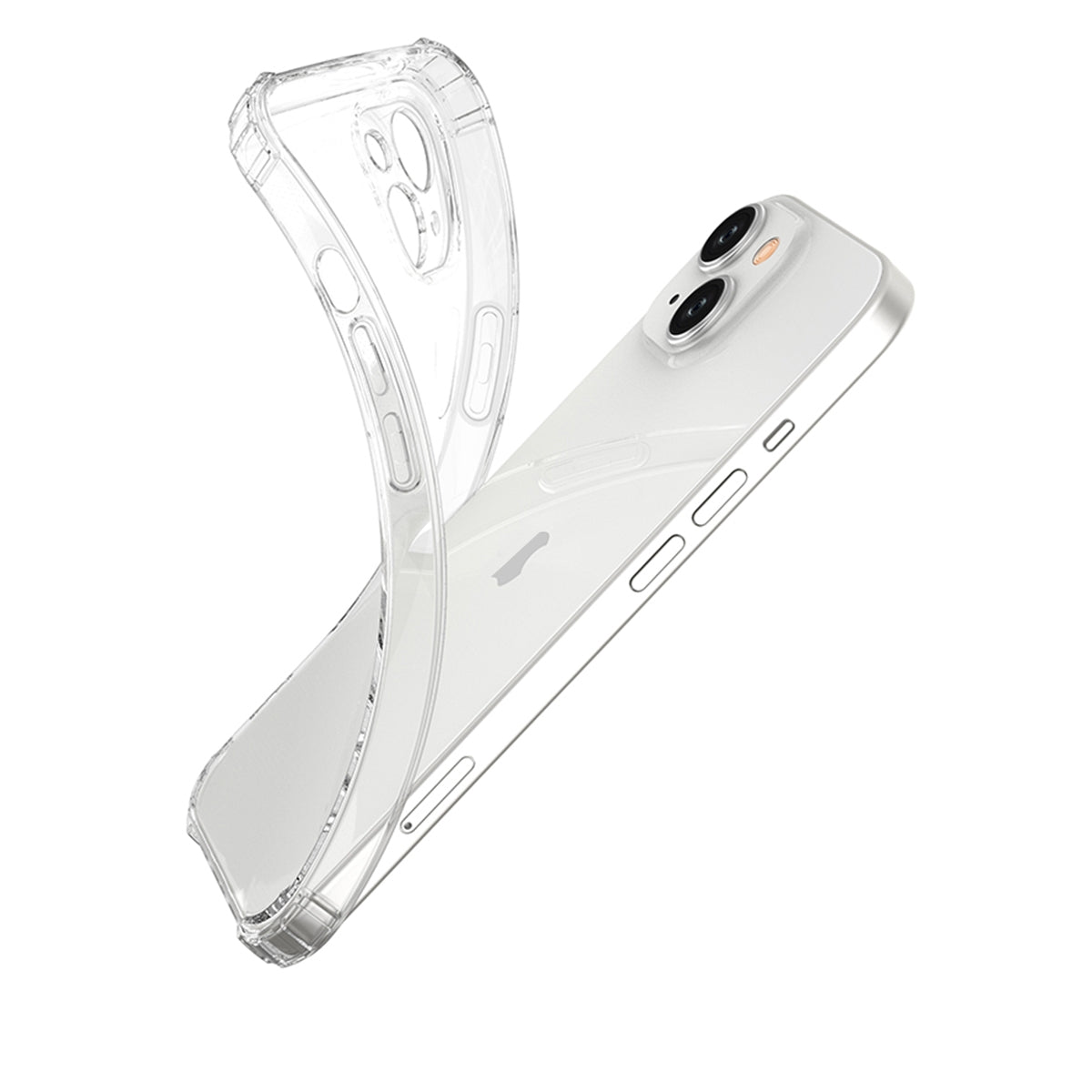 Coque iPhone 15 – Transparente Antichoc avec Coins Renforcés