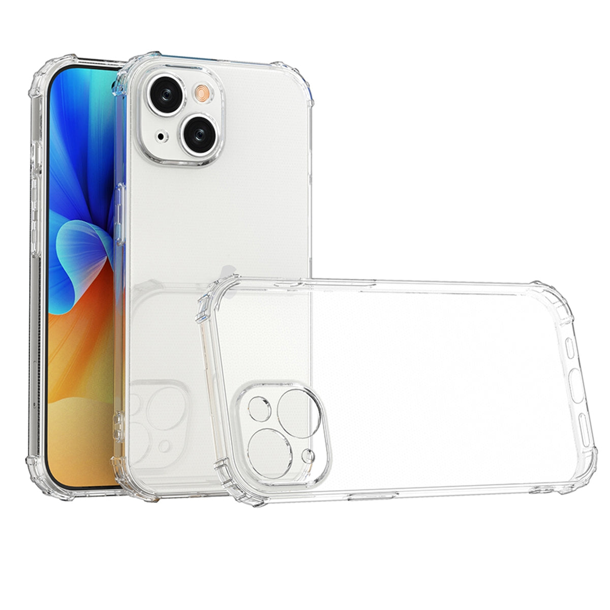 Coque iPhone 15 Plus – Transparente Antichoc avec Coins Renforcés