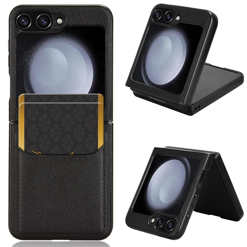 Coque avec porte-cartes pour Samsung Galaxy Z Flip 6