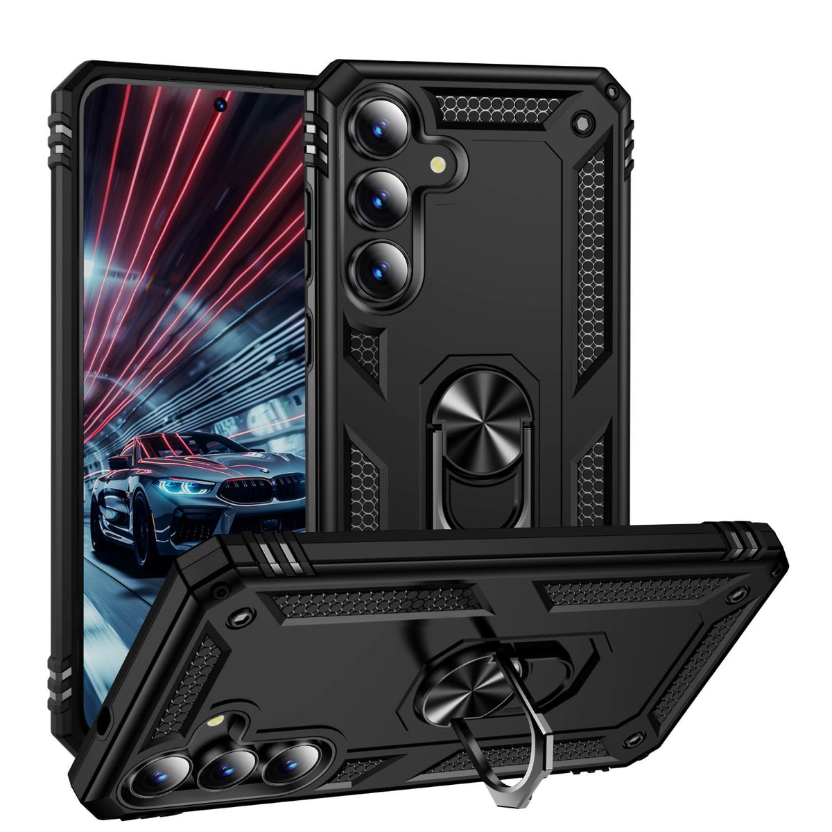 Coque antichoc TPU et PC pour Samsung Galaxy S25 FE