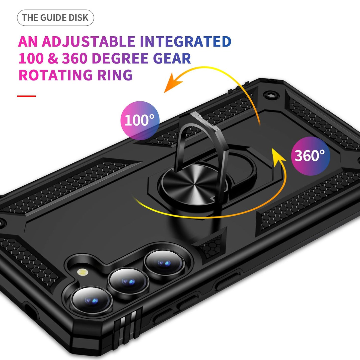 Coque antichoc en TPU et PC pour Samsung Galaxy S25 FE 5G