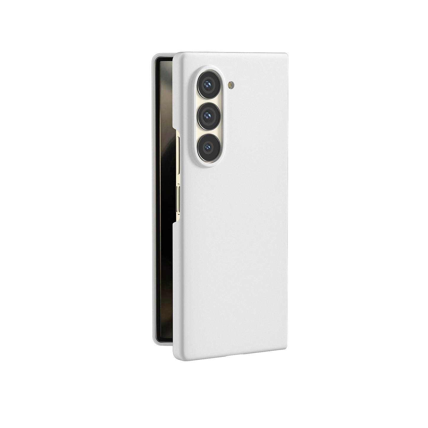 Coque Samsung Galaxy Z Fold 6 à couverture complète Blanc