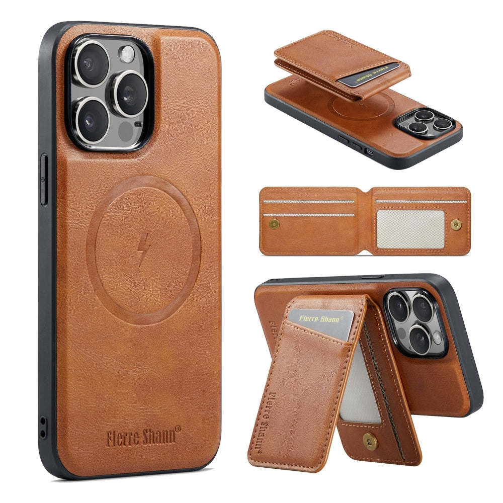Étui à rabat magnétique en cuir pour iPhone 12 Pro Max