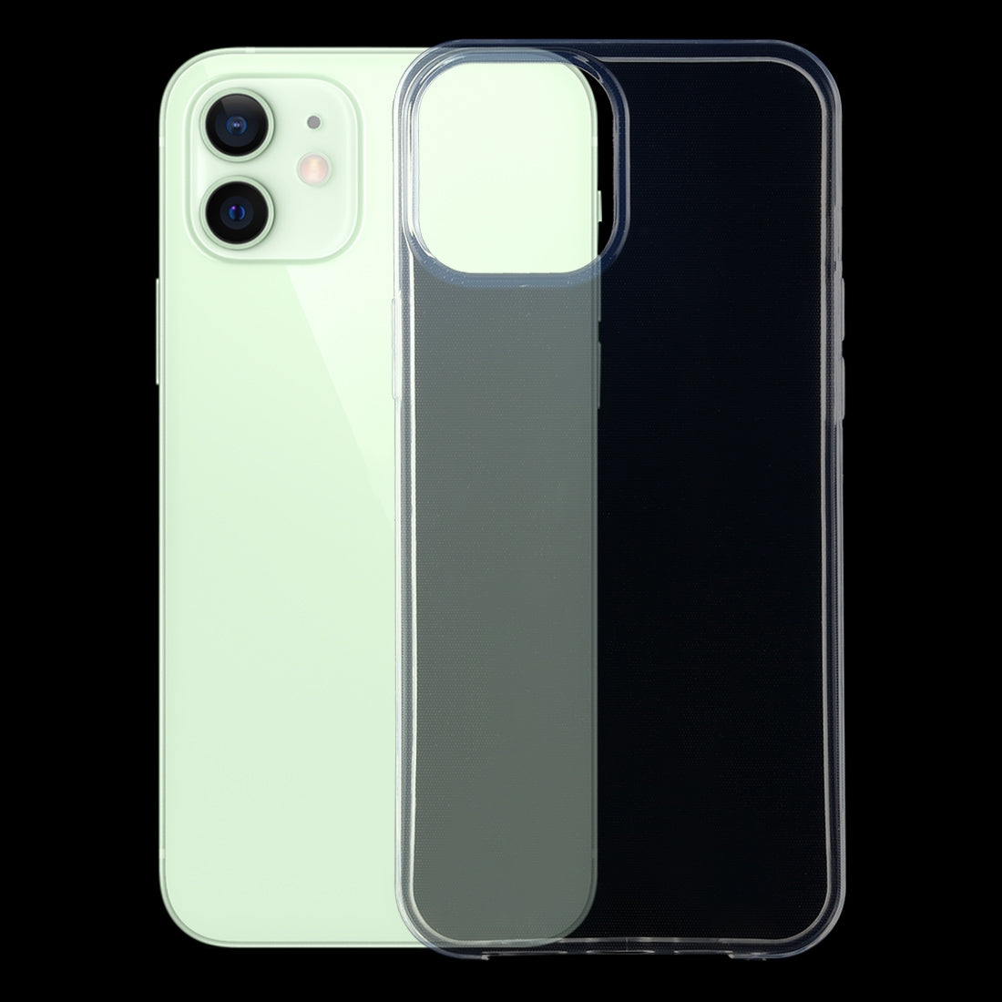 Coque transparente antichoc pour iPhone 12 et 12 Pro