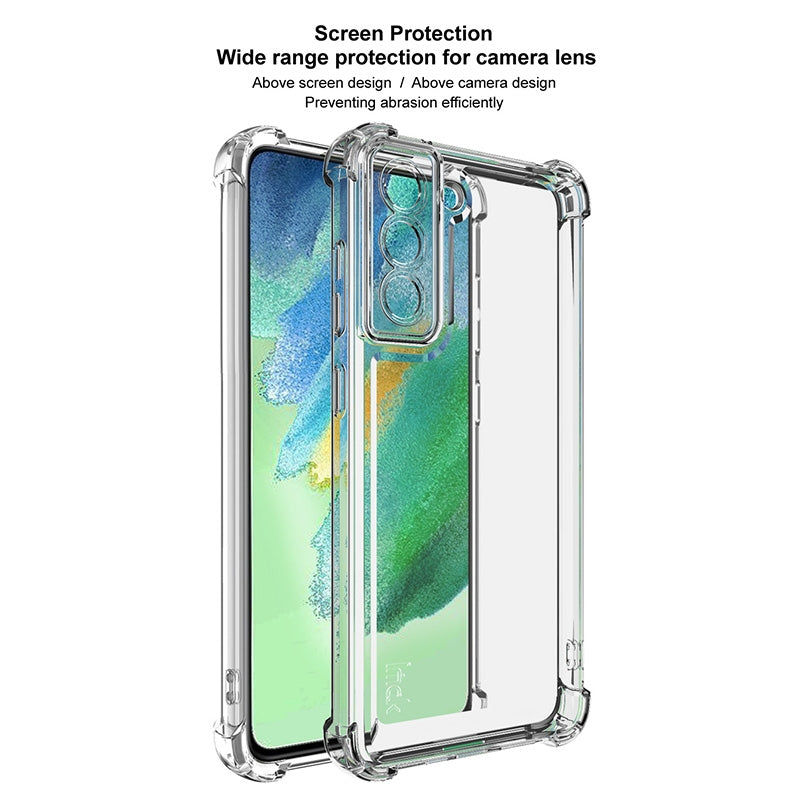 Coque transparente IMAK pour Samsung Galaxy S21 FE – vue 2