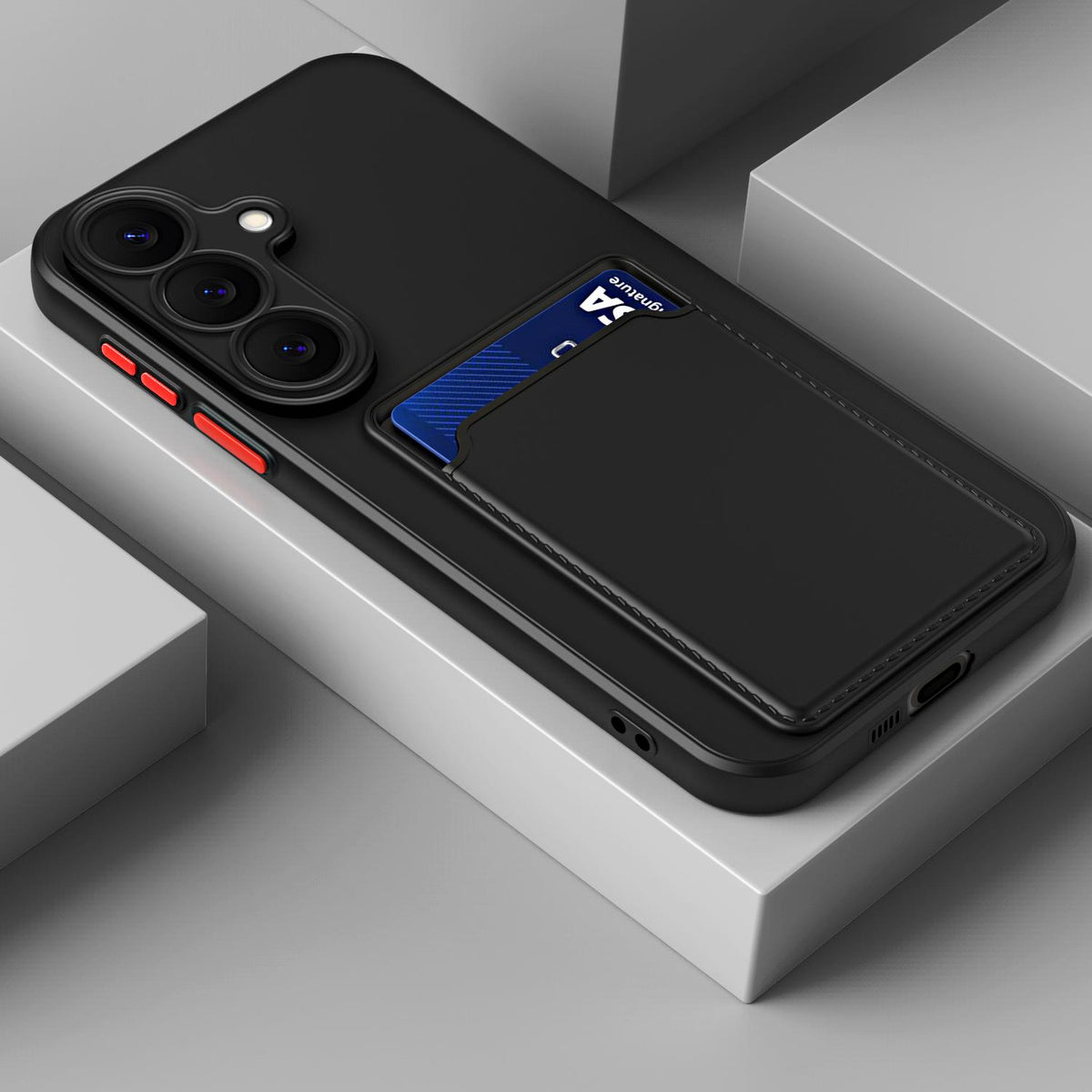 Coque TPU avec porte-carte pour Samsung Galaxy S26