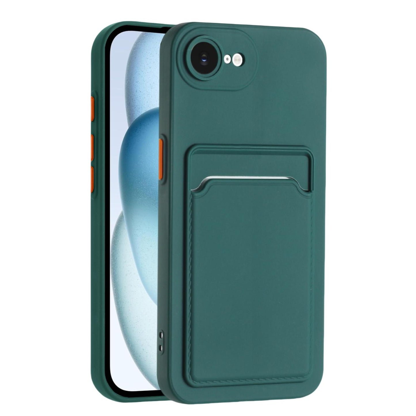 Lederhülle mit Kartenfach für iPhone 17e / 16e