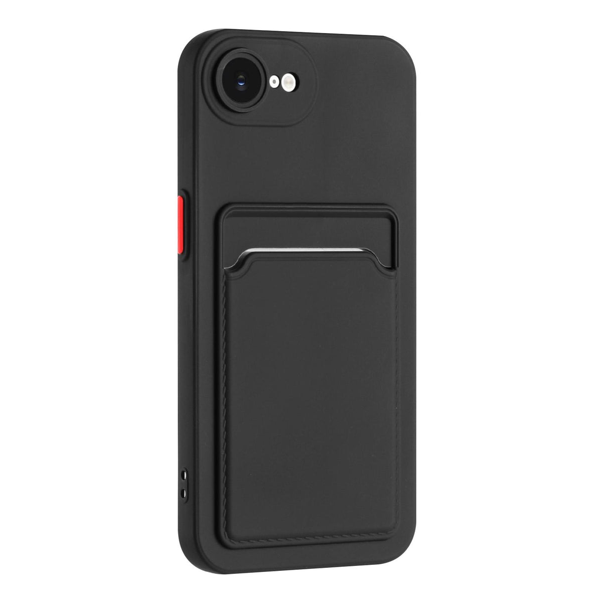 Coque Effet Cuir avec Emplacement Carte pour iPhone 17e / 16e