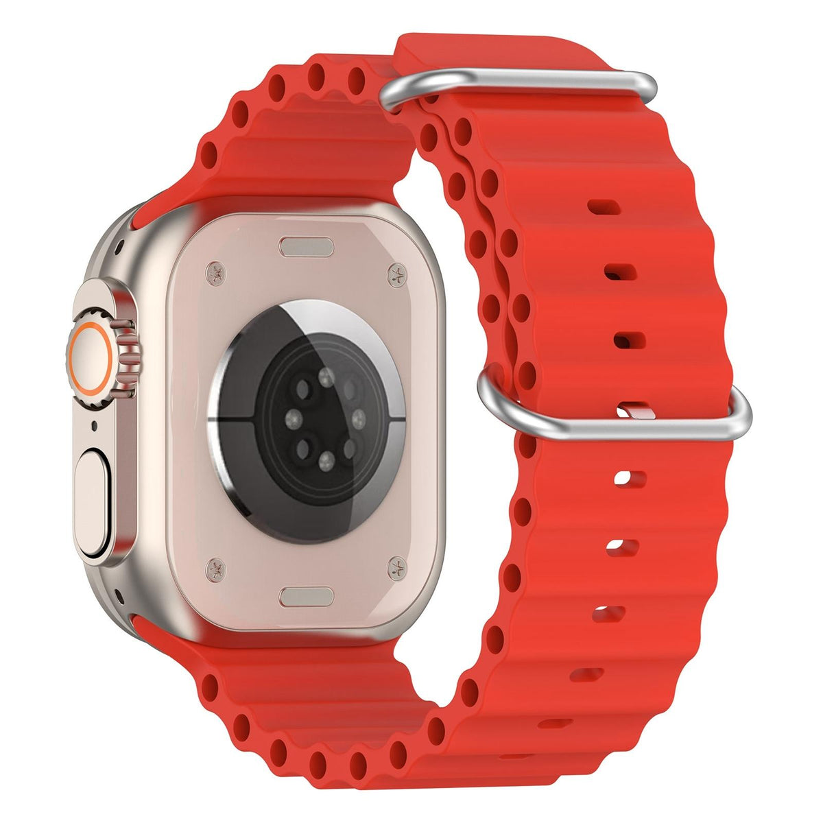 Bracelet Ocean en silicone pour Apple Watch 38 à 42 mm – vue 3