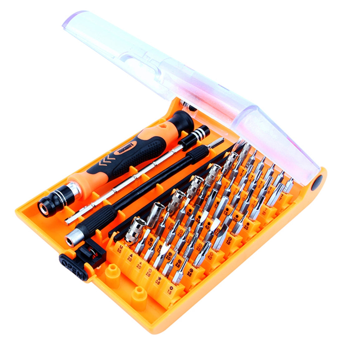 Kit de tournevis de précision 45 en 1 JAKEMY – vue 2