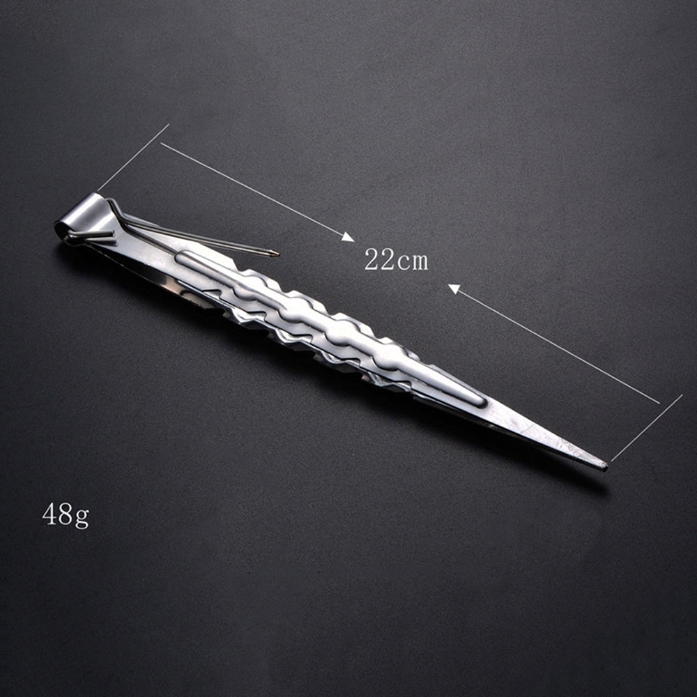 Clip de charbon pour narguilé en acier inoxydable