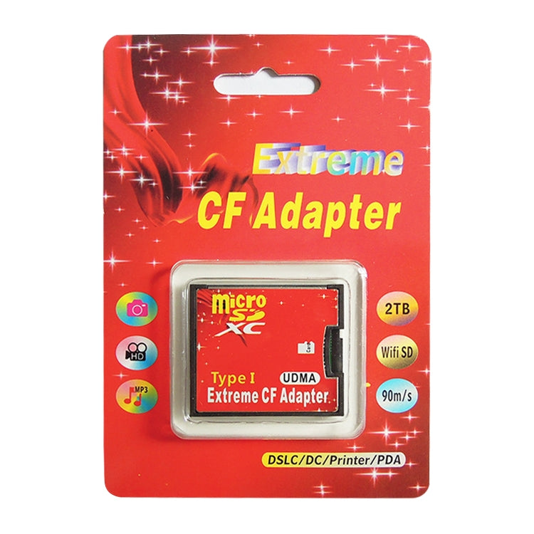 Adaptateur CompactFlash vers microSD – vue 3
